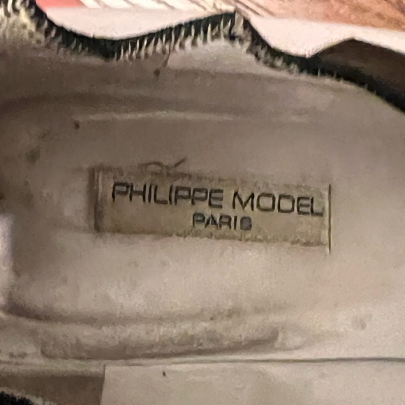 PHILIPPE MODEL Paris vintage leather heels. Made in Italy. Size 37.5 - Picture 3 of 11